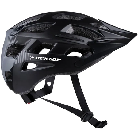 Dunlop Czarny Kask rowerowy M (55-58cm)