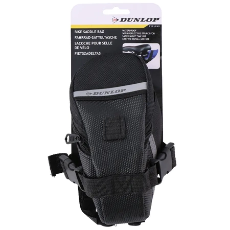Dunlop Czarna Torba rowerowa podsiodłowa 1L