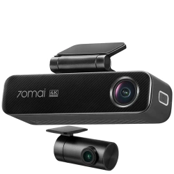 70mai Kamera samochodowa z wbudowaną pamięcią eMMC 128GB Dash Cam 4K M800+FHD RC14