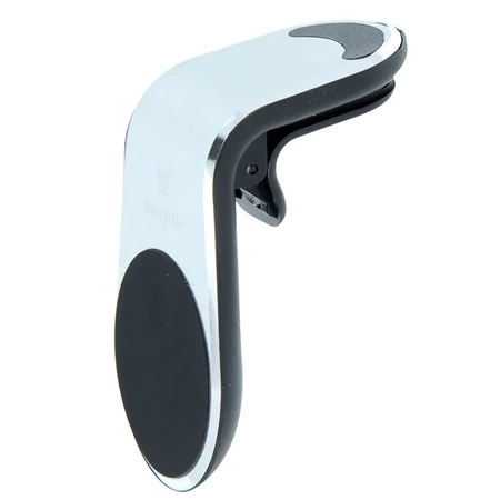 SWISSTEN Srebrny Magnetyczny Uchwyt samochodowy do kratki nawiewu S-Grip Easy Mount