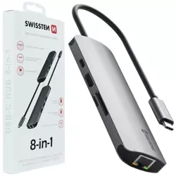 SWISSTEN Hub USB-C Adapter 8w1