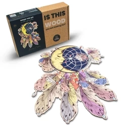 Wood You Do Puzzle drewniane Łapacz snów | Dreamcatcher | 240 elementów | A3