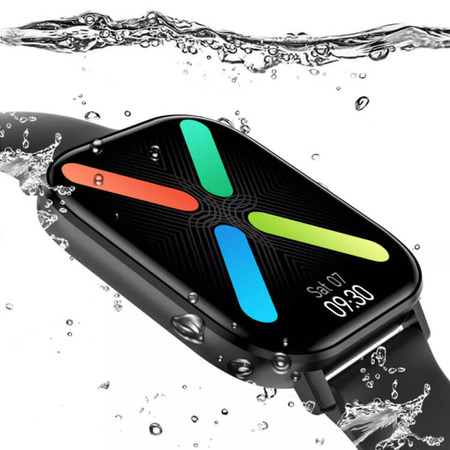 DT NO.1 Czarny Smartwatch zegarek sportowy DT93