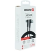SWISSTEN Czarny Kabel USB - USB-C 1,2m Arcade
