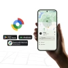MiLi lokalizator czarny na Android + czarne etui w formie breloka MiTag