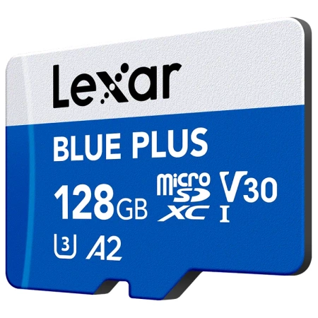 Lexar Karta pamięci Blue Plus 128GB + adapter SD microSDXC