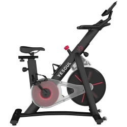 Yesoul Treningowy Stacjonarny Rower Spinningowy czarny S3