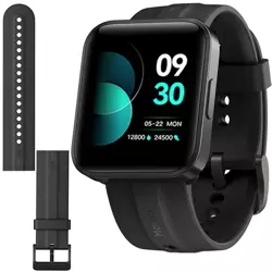 70mai Czarny Smartwatch Zegarek sportowy Maimo Watch Flow + czarny wymienny pasek