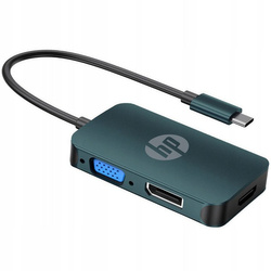 Adapter Hub USB 3.1 Type-C HDMI / VGA / DP HP