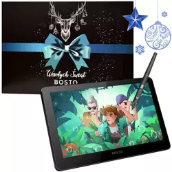 Bosto Tablet graficzny BT-12HD 11.6'' LCD z piórem + świąteczne opakowanie