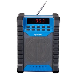 Denver Wytrzymałe Radio budowlane FM Bluetooth 10W WRB-60