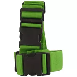Dunlop Zielony Podwójny pas zabezpieczający bagaż 190x5cm
