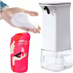 Enchen Bezdotykowy dozownik na mydło + mydło w płynie 250ml POP Clean