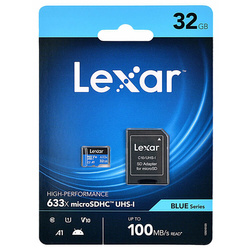 Karta pamięci Lexar 32GB microSDXC High-Performance 633x UHS-I