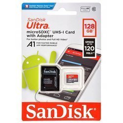 Karta pamięci SanDisk ULTRA microSD 128GB 120 MB/s Android