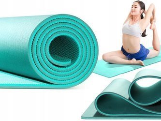 Mata do ćwiczeń  Fitness Yunmai TPE Yoga zielona
