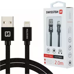 SWISSTEN Kabel USB- Lightning 2m 3A do iPhone