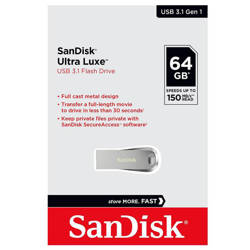 SanDisk Pendrive 64GB USB 3.1 Ultra Luxe