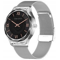 Smartwatch DT NO.1 inteligentny zegarek DT86 Srebrny