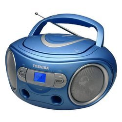 Toshiba Niebieski Radioodtwarzacz FM CD CRS9