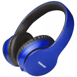 Toshiba Niebieskie bezprzewodowe Słuchawki nauszne BT166H