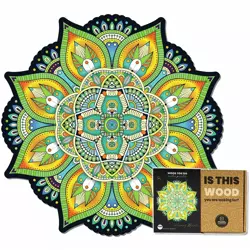 Wood You Do Puzzle drewniane Mandala | Harmony Mandala | rozmiar XXL 450 elementów | A2