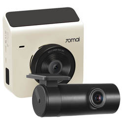 Zestaw Kamera samochodowa 70mai Dash Cam A400 Biała + Kamera wewnętrzna 70mai Interior Dash Cam FC02