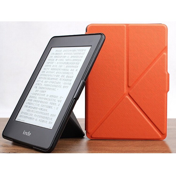 ⚡ Pomarańczowe Etui Origami Kindle Paperwhite 4 z rysikiem Pomarańczowy ⚡  Sklep  ⚡