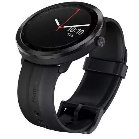 70mai Czarny Smartwatch Zegarek sportowy Maimo Watch R GPS + Niebieski wymienny pasek