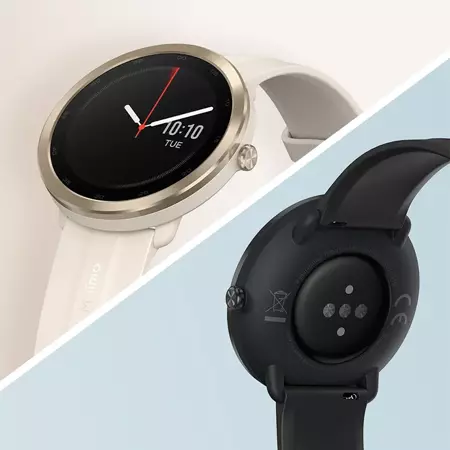 70mai Czarny Smartwatch Zegarek sportowy Maimo Watch R + Granatowy wymienny pasek