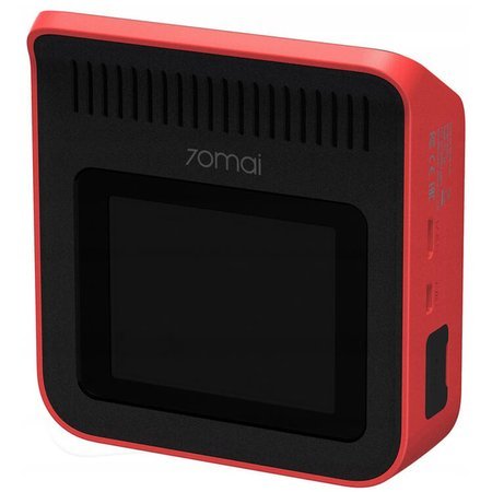 70mai Kamera Samochodowa Wideorejestrator A400 Czerwona + kamera wsteczna RC09 + Zasilanie trybu parkingowego Hardwire Kit