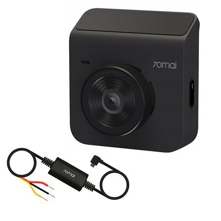 70mai Kamera Samochodowa Wideorejestrator Dash Cam A400 Szara + Hardwire Kit