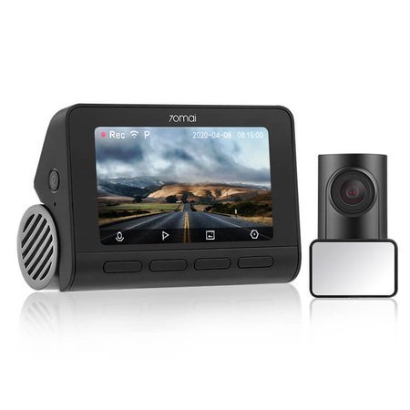 70mai Kamera Samochodowa Wideorejestrator Smart Dash Cam 4K A800S + Kamera wsteczna RC06