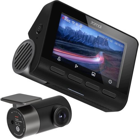 70mai Kamera samochodowa Smart Dash Cam 4K A800S + Kamera wsteczna RC06 + świąteczne opakowanie