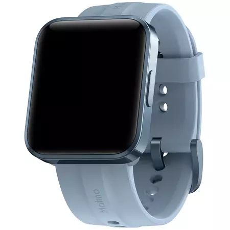70mai Niebieski Smartwatch Zegarek sportowy Maimo Watch Flow + pomarańczowy wymienny pasek