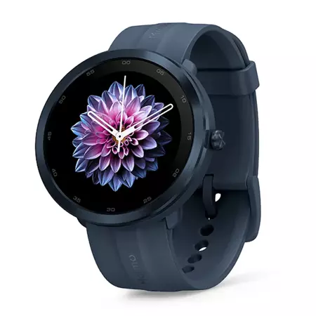 70mai Niebieski Smartwatch Zegarek sportowy Maimo Watch R + Czarny wymienny pasek