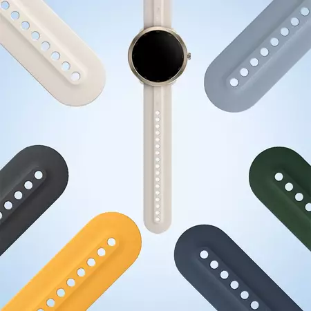 70mai Złoty Smartwatch Zegarek sportowy Maimo Watch R GPS + Niebieski wymienny pasek