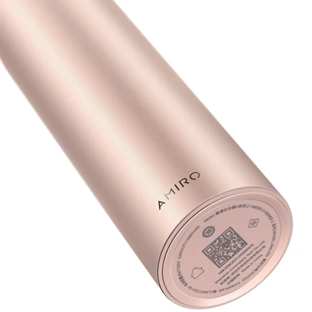 AMIRO Różowe Lusterko kosmetyczne z podświetleniem LED AML009Z 