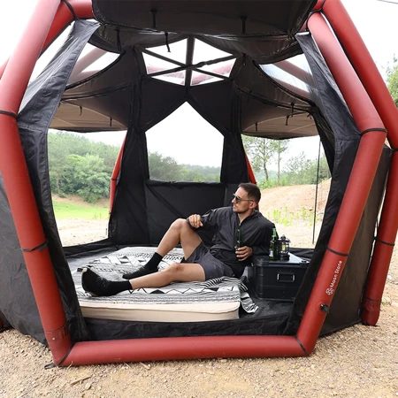 Aerogogo Namiot turystyczny dmuchany Inflatable  Dome Tent + pompka