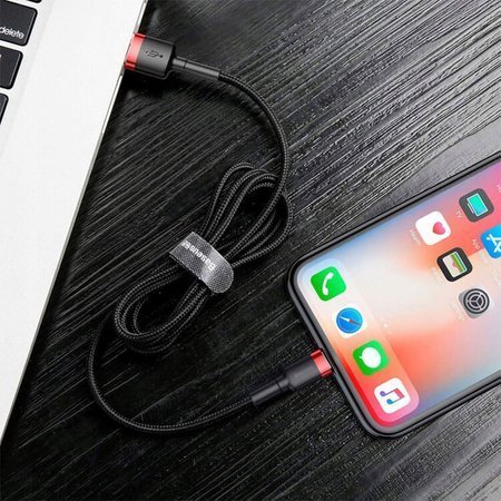 Baseus Kabel USB- Lightning 2M do iPhone 7 8 Xs 11