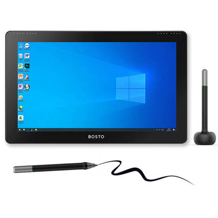 Bosto Tablet graficzny All-in-one Studio 16HD z Windows 15.6'' IPS 128GB
