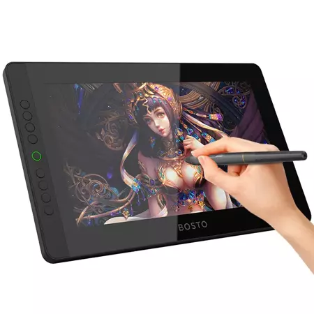 Bosto Tablet graficzny BT-13HDK-T 13.3'' LCD z piórem i panelem dotykowym