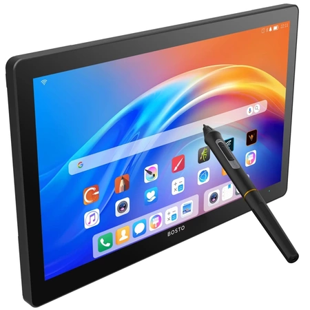 Bosto dotykowy tablet graficzny z systemem Android  RAM 8GB 128GB SSD 15.6'' LCD z piórem A5