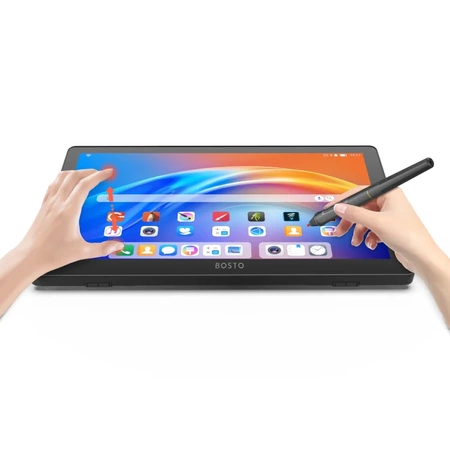 Bosto dotykowy tablet graficzny z systemem Android  RAM 8GB 128GB SSD 15.6'' LCD z piórem A5