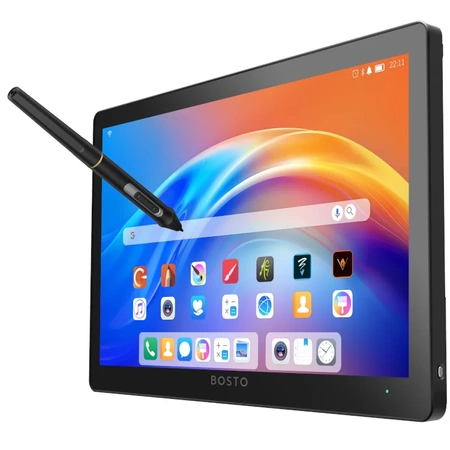 Bosto dotykowy tablet graficzny z systemem Android  RAM 8GB 128GB SSD 15.6'' LCD z piórem A5