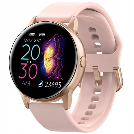 DT NO.1 Różowy Smartwatch inteligentny zegarek DT88
