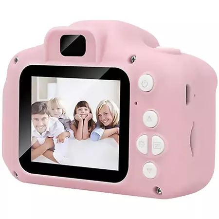 Denver Różowy Cyfrowy Aparat fotograficzny dla dzieci KCA-1330 ROSE MK2