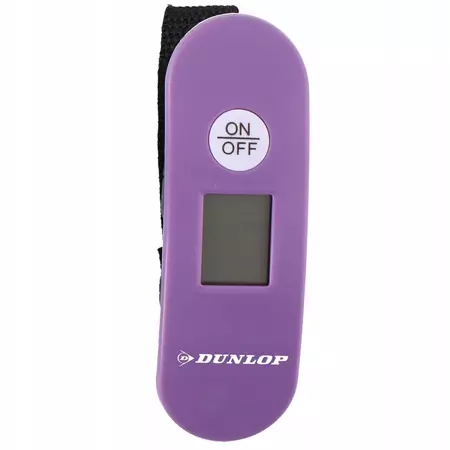 Dunlop Fioletowa Waga elektroniczna do bagażu lotnicza 40kg