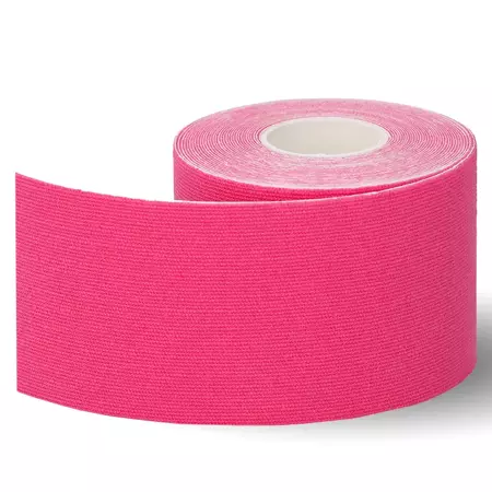 Dunlop Różowa Taśma 5cm kinesiologiczna Tape Taping Tejpy 5m