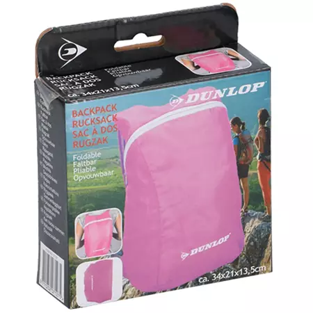 Dunlop Różowy składany plecak turystyczny